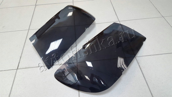 Защита передних фар темная Toyota Land Cruiser 100 98-07