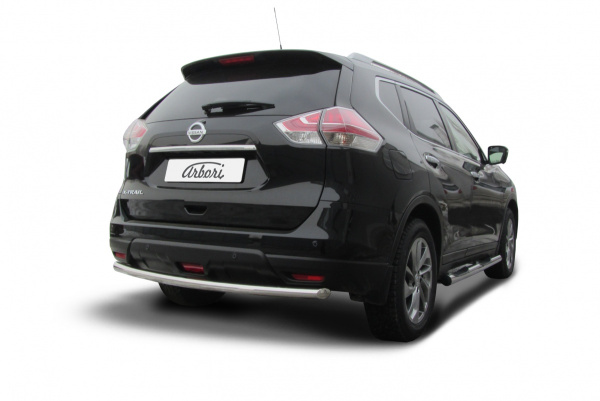 Защита заднего бампера Arbori d57 NISSAN X-TRAIL 2015-