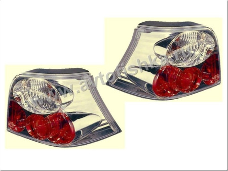 Volkswagen Golf 4 фонари задние хромированные, дизайн Lexus, комплект 2 шт.