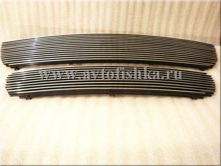 Ford Explorer (02-05) решетка радиатора и переднего бампера алюминиевые.