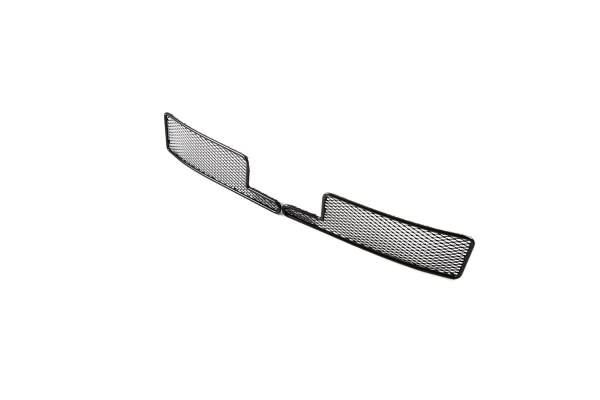 Сетка на бампер внешняя для TOYOTA Land Cruiser 200 2012-2015, 2 шт., черн., 15 мм