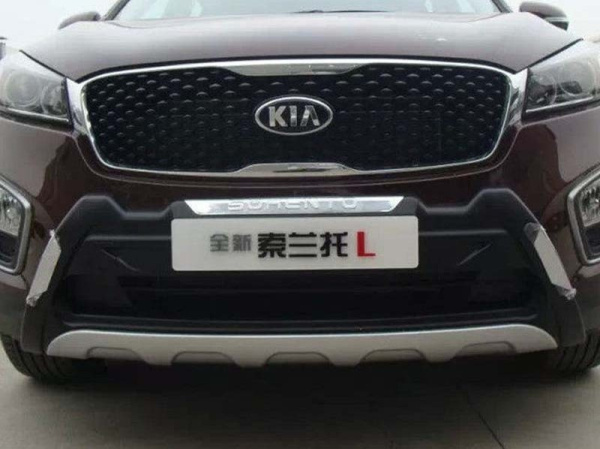 Kia Sorento (15–) Комплект накладок переднего и заднего бамперов