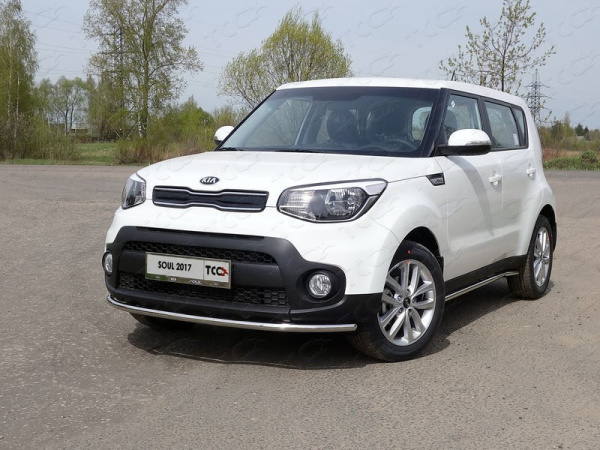 Kia Soul (17–) Защита передняя нижняя 42,4 мм