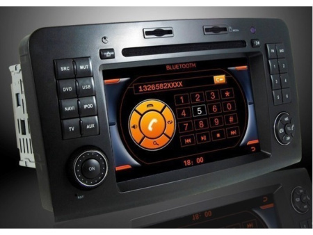 Mercedes-Benz ML, GL (05-11) штатная магнитола