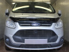 Ford Tourneo Custom (13–) Защита радиатора, чёрная, низ