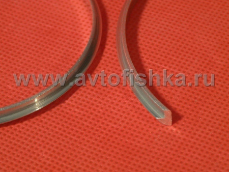 Mercedes W201 (82-93) 190 декоративные накладки комбинации приборов, кольца хромированные.