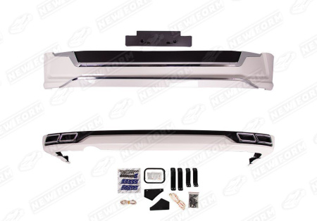 Toyota Land Cruiser LC 200 (2 рестайлинг) 2015 - н.в. Обвес Executive Lounge белый перламутр Toyota Land Cruiser 200 рестайлинг.