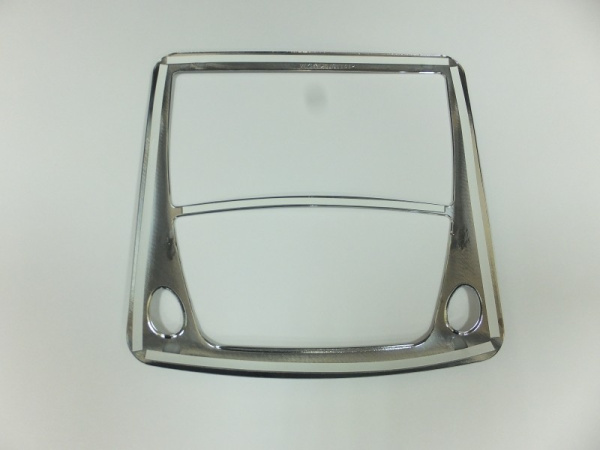 Nissan X-Trail (14–) Окантовка верхней центральной подсветки салона, ABS хром