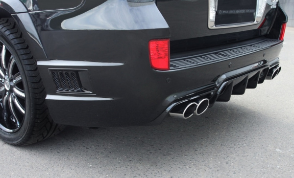 Lexus LX570 (07-12) Расширители арок WALD BLACK BISON (комплект, 8 частей)