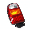 Toyota RAV4 (97-01) фонари задние, светодиодные красно-хромированные, комплект 2 шт.