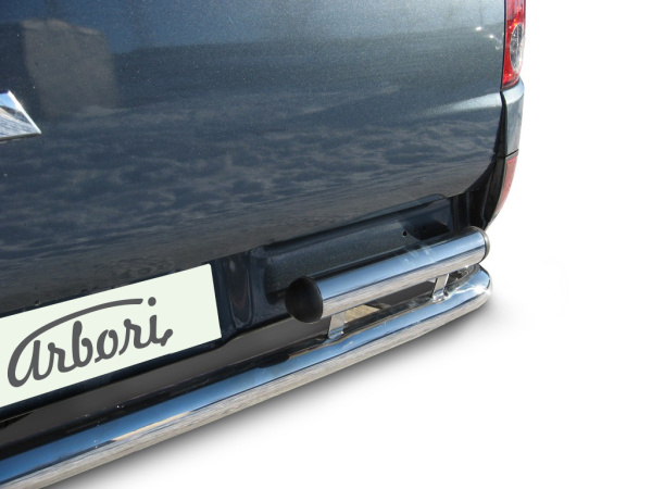 Защита заднего бампера Arbori d57 MITSUBISHI L-200 TRITON 2006-