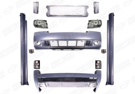 Land Rover Range Rover 3 поколение 2002 - 2005 Комплект рестайлинга Autobiography в версию 2012 года
