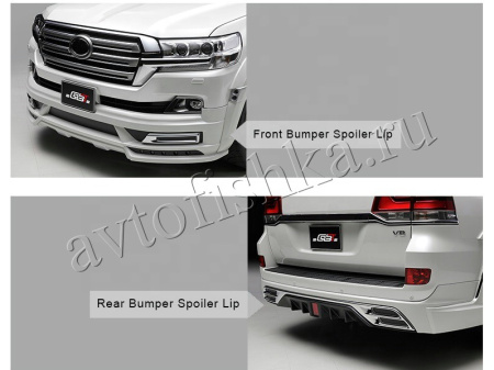 Toyota Land Cruiser 200 (15-) Комплект аэродинамического обвеса WALD