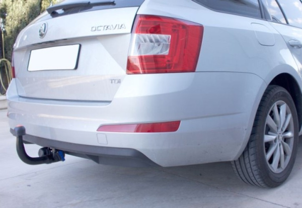 Skoda Octavia (13–) Фаркоп (тягово-сцепное устройство) (съемный крюк)