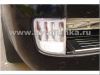 Toyota Land Cruiser 200 (08-) фонари заднего бампера светодиодные хромированные, комплект 2 шт.