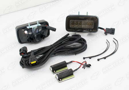 Mercedes-Benz G-Klasse W463 1990 - 2018 Фонари противотуманные светодиодные черные