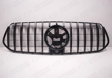 Mercedes-Benz GLE-Klasse V167 2018 - 2023 Решетка радиатора AMG GT черная в AMG пакете