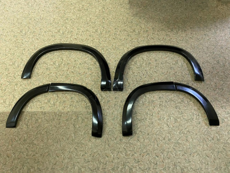 Toyota Land Cruiser Prado 150 (10-17)  расширители (фендеры) колесных арок ELFORD, 20 mm