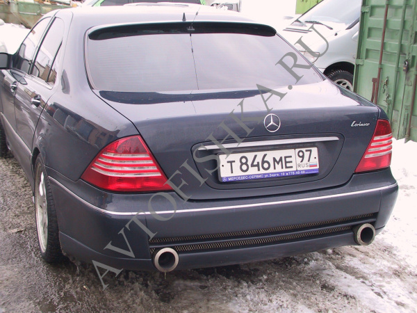 Mercedes S-Class W220 (98-05) Аэродинамический обвес LORINSER F01