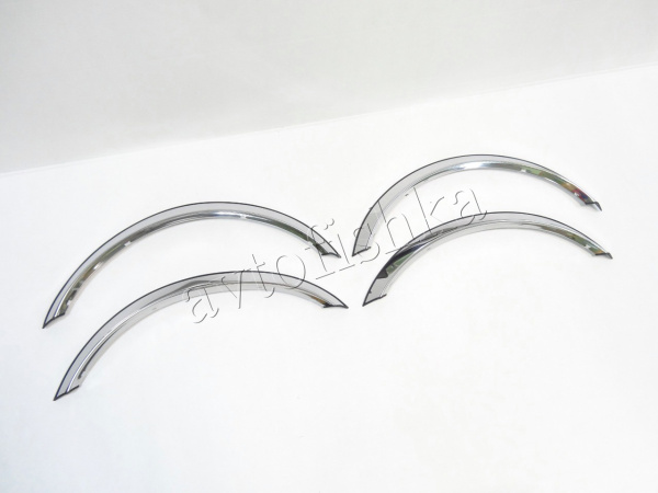 Mercedes Benz W124 с узким молдингом накладки на арки крыльев из полированной нержавеющая сталь, комплект 4 шт.