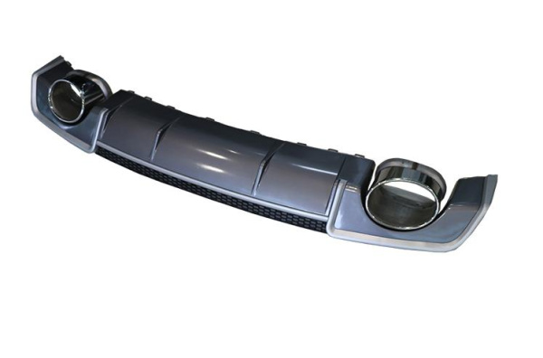 Диффузор RS3 черный с насадками для Audi A3 2013-2016