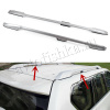 Toyota Land Cruiser Prado 120 (02-) продольные рейлинги на крышу, алюминиевые