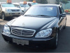 Mercedes S W220 (98-05) фары передние линзовые хромированные, комплект 2 шт.