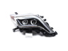 Toyota Land Cruiser Prado 150 (13-) фары с "бегущим" поворотником, дневными ходовыми огнями, линзами, под штатный корректор