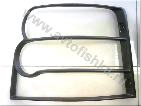 Range Rover Sport (05-) решетки задних фонарей черные, защита, комплект 2 шт.