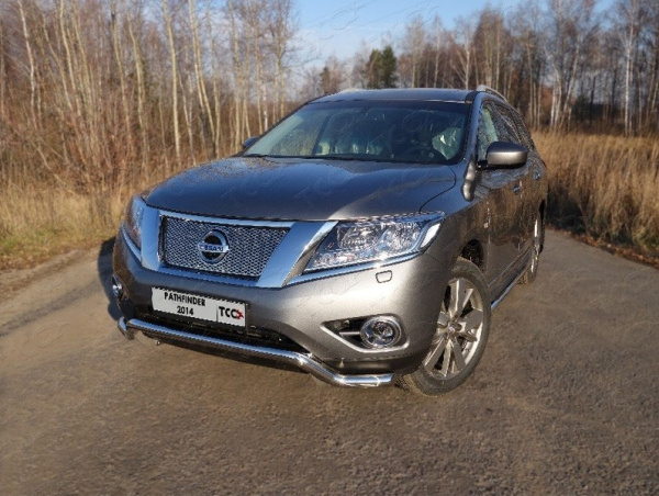 Nissan Pathfinder (14–) Решетка радиатора верхняя (лист)