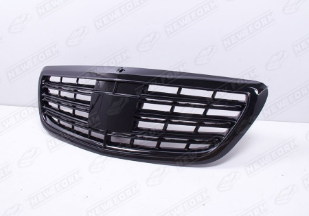 Mercedes-Benz S-Klasse W222 рестайлинг 2017 - 2020 Решетка радиатора AMG черный глянец