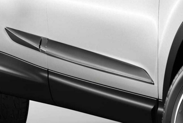 Nissan Qashqai (14–) Молдинги на двери, 4 части, грунт, под окраску.