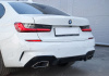 BMW 3 серия G20 2018 - н.в. Диффузор с хром насадками M340I