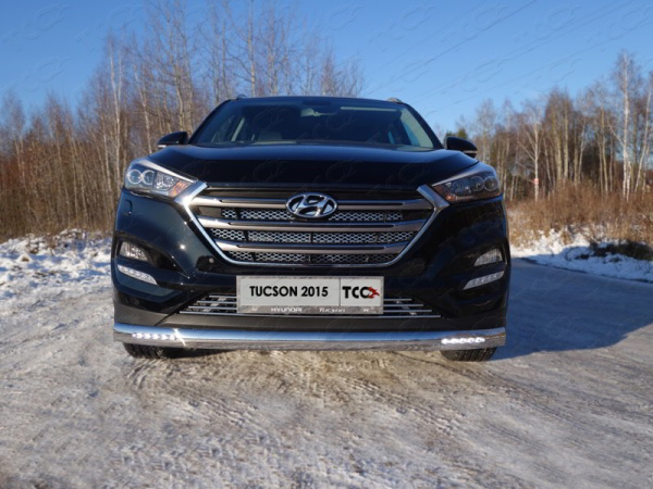 Hyundai Tucson (16–) Решетка радиатора верхняя (лист)