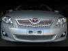 Toyota Corolla (06-10) накладки решетки радиатора и переднего бампера хромированные, комплект 2 шт.