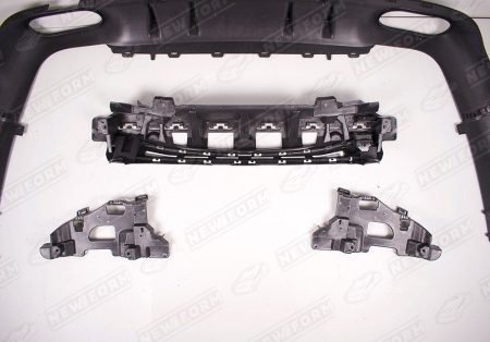 Mercedes-Benz CLS-Klasse C257 2017 - н.в. Диффузор с хром насадками 5.3 AMG