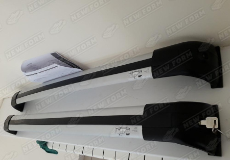 Land Rover Discovery 4 поколение (рестайлинг) 2013 - 2016 Поперечины серебристые