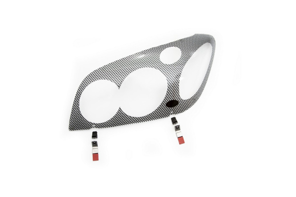 Защита передних фар карбоновая TOYOTA RAV4 2006-2008, NLD.STORAV0623