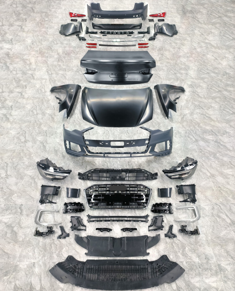 Audi A6 С7 2012-2018 рестайлинг комплект тюнинга в стиль Audi A6 C8 Sport 2023+