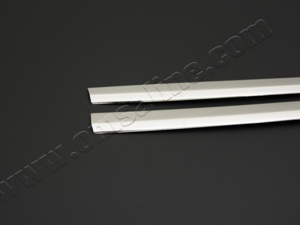 Volkswagen Transporter (15–) Накладки на решетку радиатора, нерж., 2 части (ван с окнами)