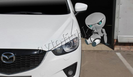 Mazda CX-5 (11 – 16) реснички на фары №1 широкие