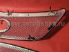Lexus RX330, RX350, RX400H (03-09) решетки радиатора и бампера из нержавеющей стали, комплект верхняя и нижняя.
