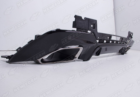 BMW 3 серия G20 2018 - н.в. Диффузор с хром насадками M340I