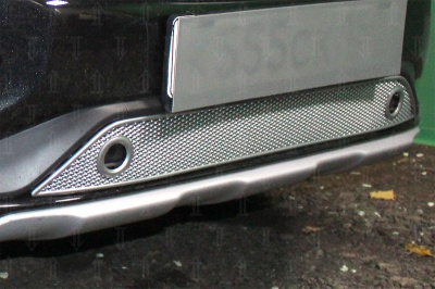 Volvo XC60 (14–) Защита радиатора Premium, хром (с парктроником)
