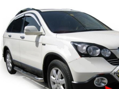 Защита передних фар карбон Honda CR-V 2006-2011