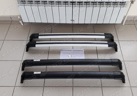 Land Rover Discovery 3 поколение 2004 - 2009 Поперечины черные