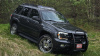 Фары передние черные с LED подсветкой — Chevrolet Trailblazer 2001-2009