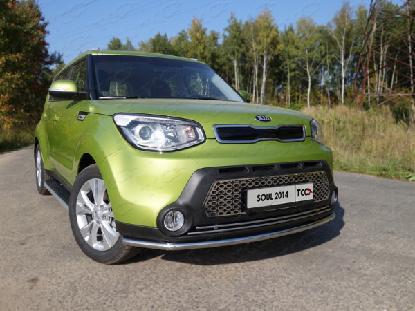 Kia Soul (13–) Защита передняя нижняя 42,4 мм