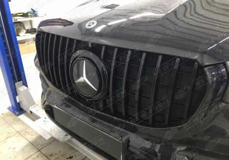Mercedes-Benz GLS-Klasse X167 2019 - 2023 Решетка радиатора AMG GT черная