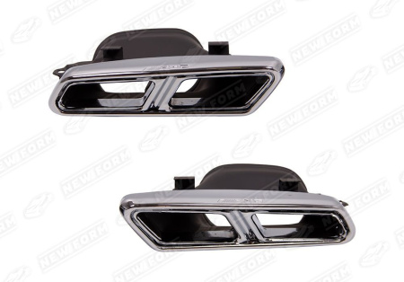 Mercedes-Benz S-Klasse W222 2013 - 2017 Насадки на глушитель 6.5 AMG